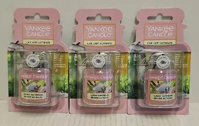 Yankee Candle 3d Ultimate Car Jar Air Freshener  Sunny Daydream X 3 • £4.99