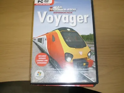 Voyager - Rail Simulator Expansion Pack - PC DVD - Train - Video Games PC (2008) • £10