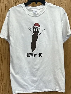 Y2K South Park Mr Hankey The Christmas Poo HOWDY HO! Graphic T-Shirt Adult Sz M • $25.99