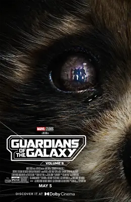 Marvel Art Print Poster Wall Decor  Guardians Of The Galaxy Vol. 3  Rocket Gift • $11.99