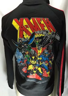 New Marvel Mad Engine Youth Black Zip Up Long Sleeves Distressed Track Jackets L • $19.99