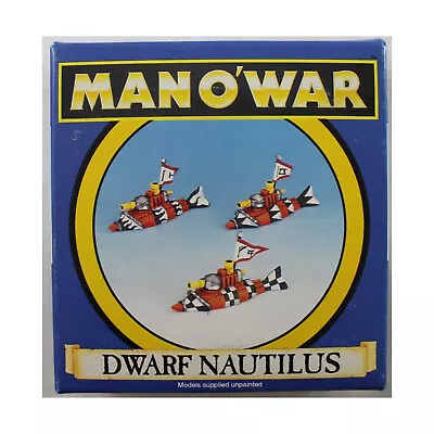 Games Workshop Man O' War Dwarf Nautilus SW • $34.95