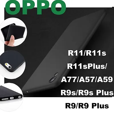$5.99 • Buy Ultra Thin OPPO R17 15 11s 9 Plus F1s AX7 5 3s 57 77 73 Matte TPU Gel Cover Case