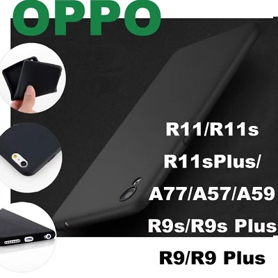 $5.99 • Buy Ultra Thin OPPO R17 15 11s 9 Plus F1s AX7 5 3s 57 77 73 Matte TPU Gel Cover Case