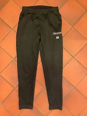 Mens KAPPA Black Track Suit Bottoms Size S • £3.99