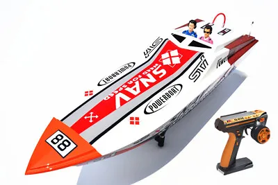 In Stock RC Gas Race Boat 26CC ARTR G26A2 Telecontrol Cooling Sys Servos 50KM/H • $1479.68