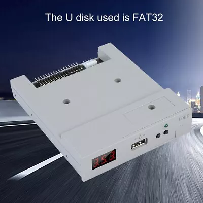 3.5inch Floppy Disk Drive To USB SSD Emulator Simulation Plug And Play 1.44MB • £23.74