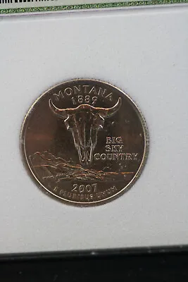 2007 D Montana State Quarter In Plastic Case • $5.99