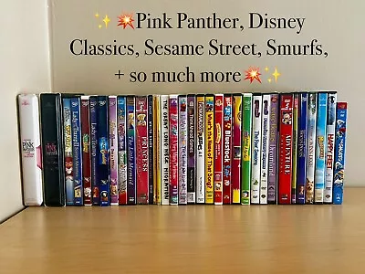 KIDS MOVIE/SHOW DVDS GALORE!! **all Your Favs (Barbie Disney + More) Bundled** • $8.99