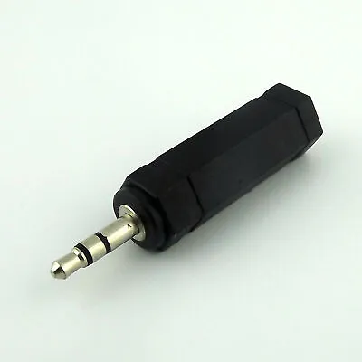 Audio 3.5mm Male To 6.35mm 1/4   Female Jack Stereo Adapter Connector Converter • $2.49