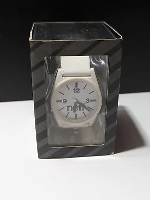Neff Unisex Fashion Watch - Minimalist White Watch - DEAD BATTERY • $14