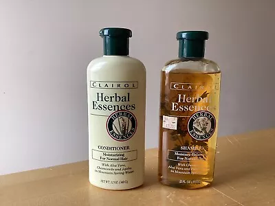 Vintage 1994 Herbal Essences Refreshing Shampoo 12 Oz And Conditioner • $39