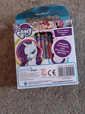 My Little Pony (Carry Along Colouring Set (Never Used) • £9.99