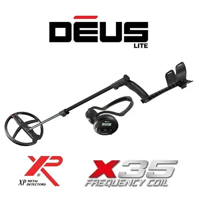 XP Deus Lite Metal Detector With 11  X35 Coil & WS4 Headphones | Duchy Detectors • £449