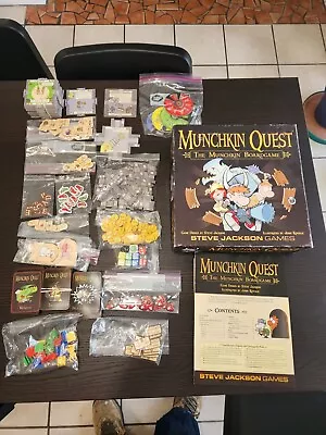 Munchkin Quest The Munchkin Board Game 1st Edition 1st Printing Complete • $60