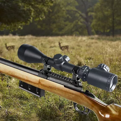 3-9X50 EG Rifle Scope Mil-dot Illuminated Red & Green Hunting Optical Scope • $36.99