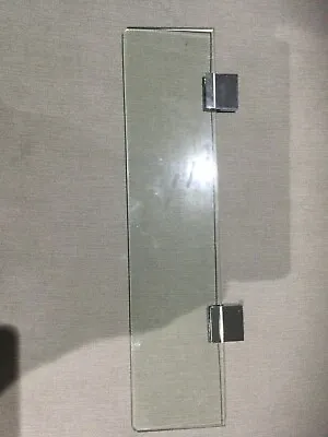 Bathroom Glass Shelf /Chrome  • $10