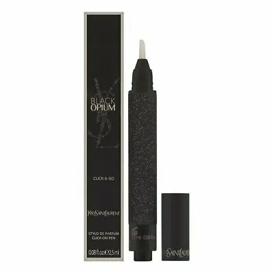$29.95 • Buy Yves Saint Laurent Black Opium Eau De Parfum Click & Go Click-On Pen .8 Oz 2.5ml