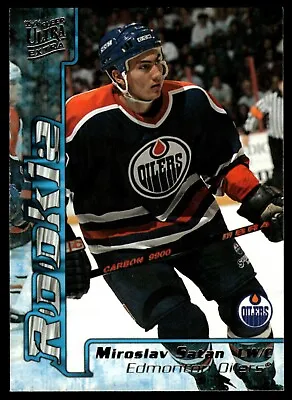 1995-96 Fleer Ultra #355 Miroslav Satan Rookie Edmonton Oilers • $1.99