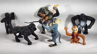 Disney Aladdin Abu Lion King Rafiki King Kong Monkey Gorilla PVC Figures • $17.50