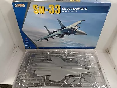 Kinetic Su-33 Flanker D Model Kit 1/48 • $65