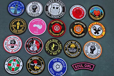 £2 • Buy Scooter - Northern Soul - MODS - SKA Iron On Patches - 84 Different Types