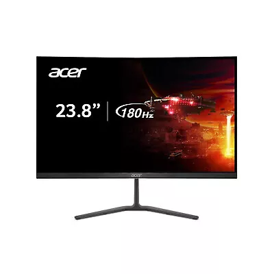 Acer Nitro - 23.8  Monitor FullHD 1920x1080 180Hz IPS 250Nit HDMI DisplayPort • $99.99