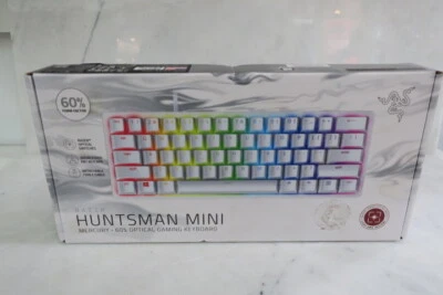 $128.88 • Buy Razer Huntsman Mini Mercury Mechanical Gaming Keyboard - Clicky Optical Switches