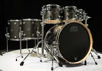 DW Performance Series 7pc Shell Pack Pewter Sparkle • $4337