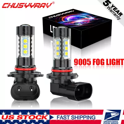 9006 LED Fog Light Bulbs For Dodge RAM 1500 2500 3500 2013-2015 2016 2017 2018 • $10.99