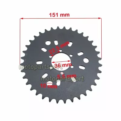 6 Hole 36Tooth Rear Sprocket For 49cc 50cc 60cc 80cc Motorised Bicycle Push Bike • $19.94