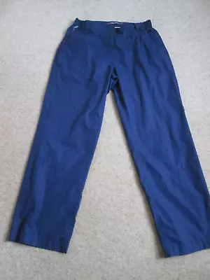 £3.49 • Buy Navy Cotton Blend Lightweight Walking Trousers From Peter Storm 12 Short
