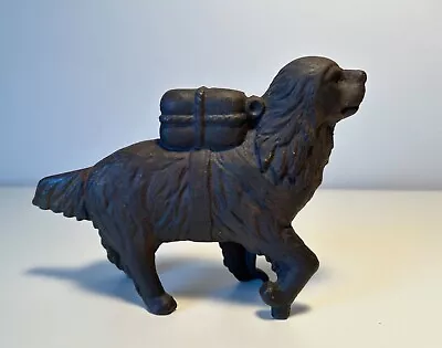 Antique Hubley ?toy Co Cast Iron Bank Dog Sculpture Doorstop Us • $25