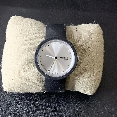 O Clock Black Quartz Watch  New Battery • $19.99