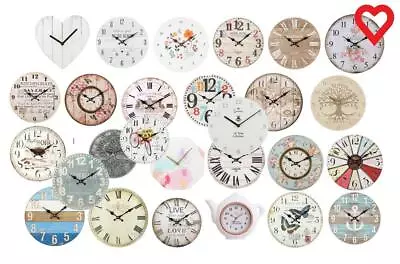 £14.49 • Buy Hanging Wall Analogue Clocks Office Bedroom Home Kitchen Decor