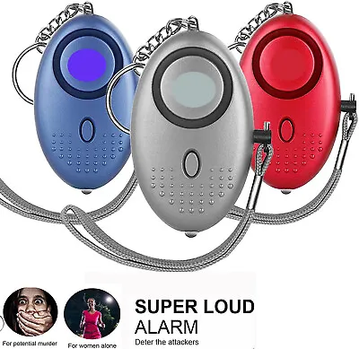 Safety Security Panic Alarm Police Approved Loud 140db Alarm Rape Attack Keyring • £3.99