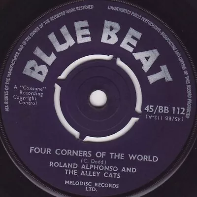 £62.99 • Buy Roland Alphonso & Alley Cats  / The Shiners - Four Corners Of The World / Rom...
