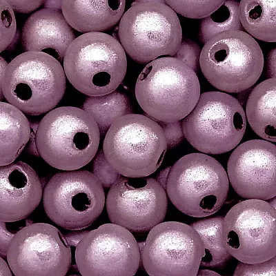 Miracle Bead Lt Pastel Purple Iridescent 4mm 6mm 8mm Round Jewelry Craft Beads • $7.99