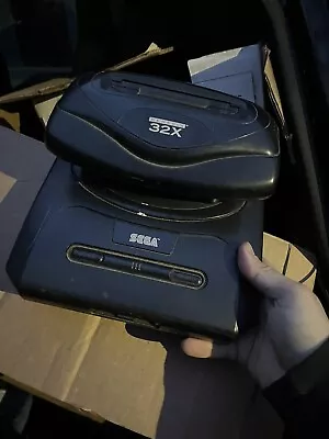 Sega 32X Sega Genesis 2 Console Lot Tested No Wires • $160