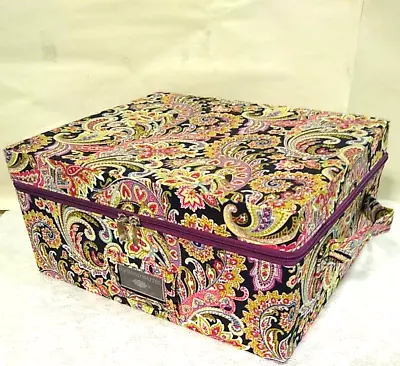 Beautiful Raymond Waites Collection Paisley Fabric Vanity Storage Chest • $89.88