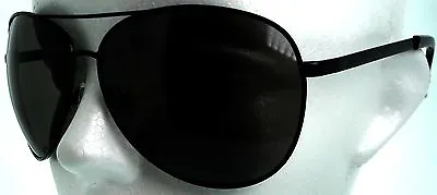 EXTRA LARGE Pilot Sunglasses Big Oversized Gold 62mm Dark Mirror Lenses XXL • $11.99