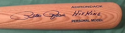 Pete Rose Signed Autographed Hit King  Baseball Bat Phillies Reds COA • $125