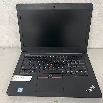 Lenovo E470 Laptop - I3-6006U - NO RAM/HDD - DAMAGE TO TOP OF LAPTOP - PARTS • $25.49