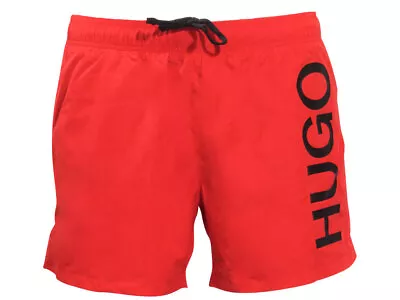 Hugo Boss Men's Abas Swim Trunks Open Pink Quick Dry Swimwear Shorts • $68