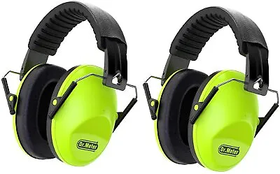 $18.99 • Buy Dr.meter Kids Noise Reduction Earmuffs, Green-2 Packs