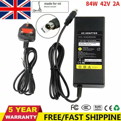 Universal Electric Scooter Lithium Li-ion Battery Charger For Xiaomi M365/Pro • £11.99