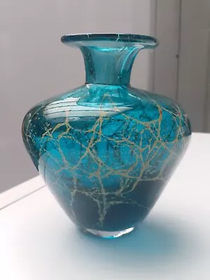 Vintage Mdina Sea & Sand Vase.  FREE UK P&P • £22.99
