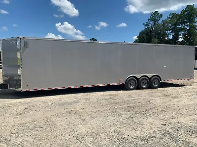 New 2024 8.5 X 36 Enclosed Race Cargo Car Hauler Trailer  W/options Composite • $17900