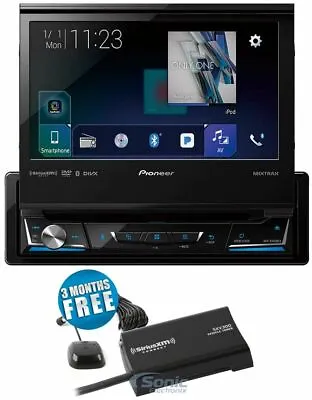 Pioneer AVH-3400NE Single DIN Bluetooth 7  DVD/CD Car Receiver W/ SiriusXM Tuner • $759.98