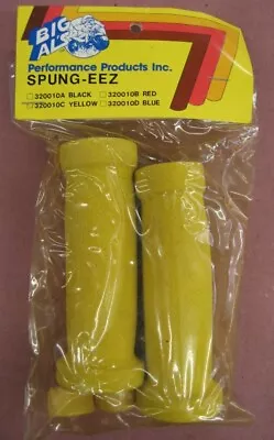 VTG NOS Big Al's BAPP Honda ATC 70 90 110 185 SPUNG-EEZ 7/8 Grips AHRMA MX YELL • $14.99